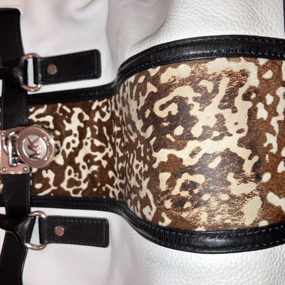 COPY - Michael Kors Purse - Hamilton Cow Print - Picture 6 of 14